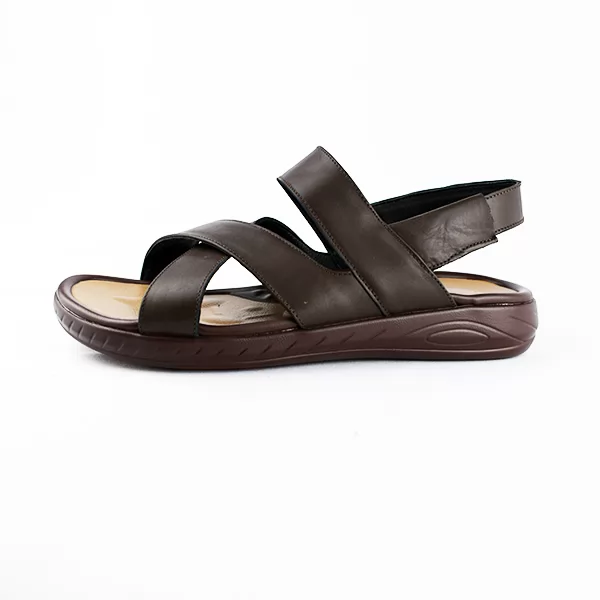 Sanadale pour homme r200 marron cuir..............   sandale médicale femme confortable Maroc